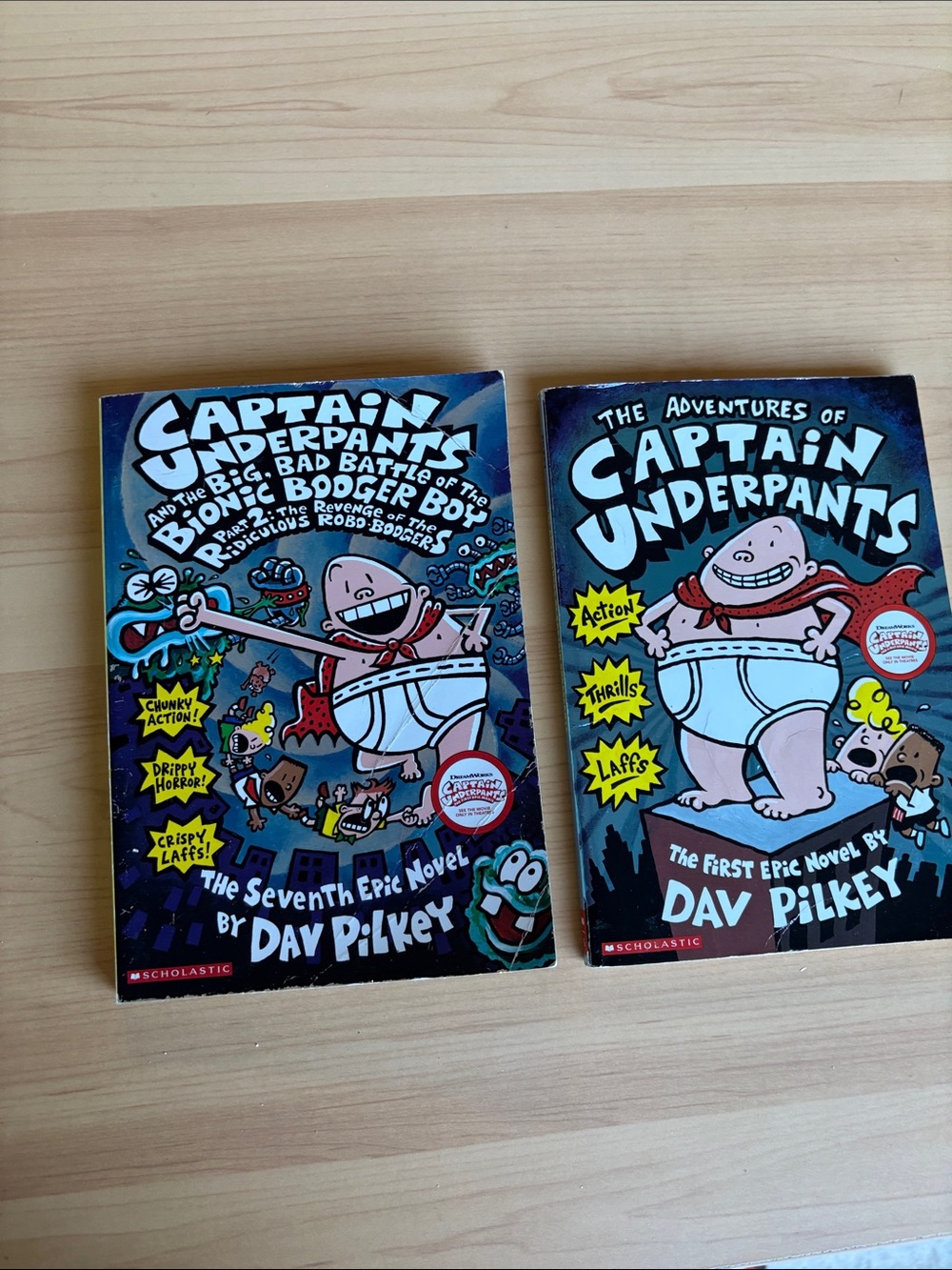 Captain underpants book